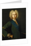 Portrait of the Tsar Peter II of Russia, 18th century by Anonymous