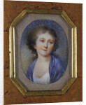 Portrait of Maria Alexeevna Lvova, First quarter of 19th century by Anonymous