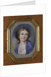 Portrait of Maria Alexeevna Lvova, First quarter of 19th century by Anonymous
