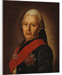 Portrait of Alexey Mikhailovich Obrezkov, 1770s by Anonymous