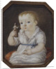 Portrait of Sergey Ivanovich Volkov as child, ca 1808 by Anonymous