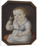 Portrait of Sergey Ivanovich Volkov as child, ca 1808 by Anonymous
