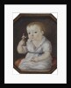 Portrait of Sergey Ivanovich Volkov as child, ca 1808 by Anonymous