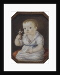 Portrait of Sergey Ivanovich Volkov as child, ca 1808 by Anonymous