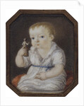 Portrait of Sergey Ivanovich Volkov as child, ca 1808 by Anonymous