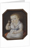 Portrait of Sergey Ivanovich Volkov as child, ca 1808 by Anonymous