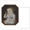 Portrait of Sergey Ivanovich Volkov as child, ca 1808 by Anonymous