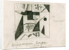 Stage design for the opera Victory over the sun by A. Kruchenykh, 1913 by Kasimir Severinovich Malevich