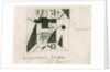 Stage design for the opera Victory over the sun by A. Kruchenykh, 1913 by Kasimir Severinovich Malevich