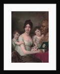 Portrait of Countess Liubov Ilyinichna Kusheleva, née Bezborodko with children, 1803 by Vladimir Lukich Borovikovsky