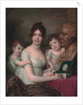 Portrait of Countess Liubov Ilyinichna Kusheleva, née Bezborodko with children, 1803 by Vladimir Lukich Borovikovsky