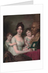 Portrait of Countess Liubov Ilyinichna Kusheleva, née Bezborodko with children, 1803 by Vladimir Lukich Borovikovsky