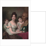 Portrait of Countess Liubov Ilyinichna Kusheleva, née Bezborodko with children, 1803 by Vladimir Lukich Borovikovsky