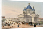 The Trinity Cathedral of the Izmailovsky Regiment in Saint Petersburg, 1836 by Karl Petrovich Beggrov