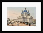 The Trinity Cathedral of the Izmailovsky Regiment in Saint Petersburg, 1836 by Karl Petrovich Beggrov