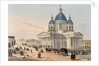 The Trinity Cathedral of the Izmailovsky Regiment in Saint Petersburg, 1836 by Karl Petrovich Beggrov