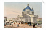 The Trinity Cathedral of the Izmailovsky Regiment in Saint Petersburg, 1836 by Karl Petrovich Beggrov