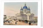 The Trinity Cathedral of the Izmailovsky Regiment in Saint Petersburg, 1836 by Karl Petrovich Beggrov