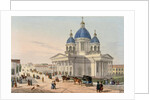 The Trinity Cathedral of the Izmailovsky Regiment in Saint Petersburg, 1836 by Karl Petrovich Beggrov