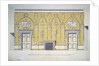 Design of the Green Dining room Great Palace in Tsarskoye Selo, Early 1780s by Charles Cameron