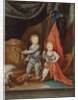 Portrait of Grand Dukes Alexander Pavlovich and Constantine Pavlovich as children, 1790 by Anonymous
