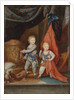 Portrait of Grand Dukes Alexander Pavlovich and Constantine Pavlovich as children, 1790 by Anonymous