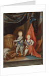 Portrait of Grand Dukes Alexander Pavlovich and Constantine Pavlovich as children, 1790 by Anonymous