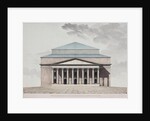 Facade of the Saint Petersburg Imperial Bolshoi Kamenny Theatre, 1803-1804 by Jean François Thomas de Thomon