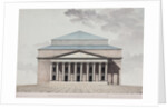 Facade of the Saint Petersburg Imperial Bolshoi Kamenny Theatre, 1803-1804 by Jean François Thomas de Thomon