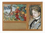 En Saga (Jean Sibelius and Fantasy Landscape), 1894 by Akseli Gallen-Kallela