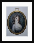 Portrait of Countess Yelizaveta Borisovna Shakhovskaya, 1794 by Augustin Christian Ritt