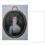 Portrait of Countess Yelizaveta Borisovna Shakhovskaya, 1794 by Augustin Christian Ritt