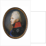 Portrait of Emperor Alexander I, 1805 by Johann Dominik Bossi