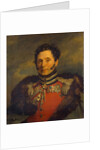 Portrait of General Nikolai Ivanovich Depreradovich, before 1825 by George Dawe