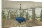 Winter Garden in the Pavlino Estate of Vielgorsky, 1834 by Karl Ivanovich Kolmann