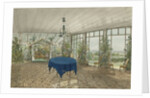 Winter Garden in the Pavlino Estate of Vielgorsky, 1834 by Karl Ivanovich Kolmann