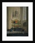 The Ghent Altarpiece in St Bavo Cathedral in Ghent, 1829 by Pieter-Frans De Noter