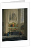 The Ghent Altarpiece in St Bavo Cathedral in Ghent, 1829 by Pieter-Frans De Noter