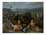 The Batavians Defeating the Romans on the Rhine, 1613 by Otto van Veen