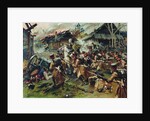 The Battle of Maloyaroslavets on 24 October 1812, 1900-1910 by Nikolai Semyonovich Samokish