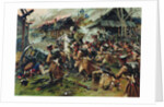 The Battle of Maloyaroslavets on 24 October 1812, 1900-1910 by Nikolai Semyonovich Samokish