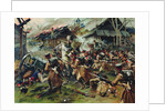 The Battle of Maloyaroslavets on 24 October 1812, 1900-1910 by Nikolai Semyonovich Samokish