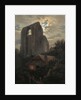 Ruins of the Eldena Monastery with cottage near Greifswald in Moonlight, 1820 by Carl Gustav Carus