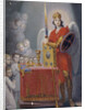 The Children of the Emperor Paul I before the altar, protected by Archangel Michael by Vladimir Lukich Borovikovsky