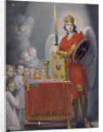 The Children of the Emperor Paul I before the altar, protected by Archangel Michael by Vladimir Lukich Borovikovsky