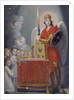 The Children of the Emperor Paul I before the altar, protected by Archangel Michael by Vladimir Lukich Borovikovsky