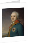 Portrait of Alexander Vasilyevich Polikarpov, 1796 by Vladimir Lukich Borovikovsky