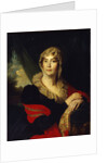 Portrait of Princess Natalia Alexandrovna von Buxhoeveden, née Alexeyeva, 1790s by Vladimir Lukich Borovikovsky