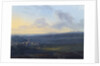 View of Tsarskoye Selo from the White Tower, after 1826 by Vasily Andreyevich Zhukovsky