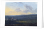View of Tsarskoye Selo from the White Tower, after 1826 by Vasily Andreyevich Zhukovsky